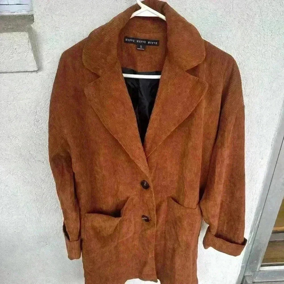 HYFVE Jackets & Blazers - Women's Brown Corduroy Jacket